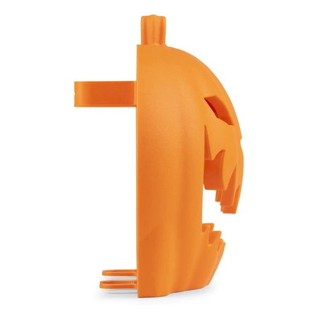 Zestaw Imprezowy: Wytwornica dymu LED z dyniową głową na imprezy tematyczne + płyn do dymu 1l