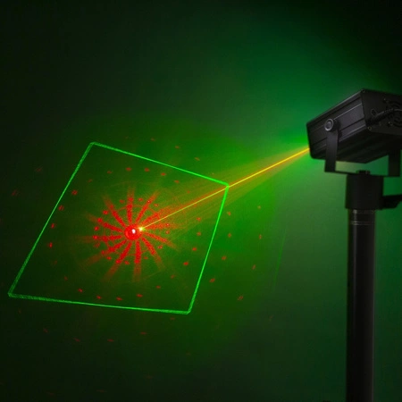 Laser Acrux Quatro R/G z diodami LED RGBW