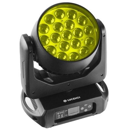 Głowa ruchoma WASHY285 19x15W LED Zoom Wash Lucendi