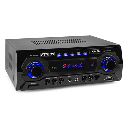 Wzmacniacz karaoke 2x 250W BT pilot AV460 Fenton