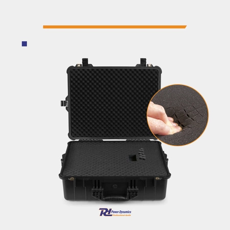 Uniwersalna walizka transportowa GIGCase22 - IP67 - czarna Power Dynamics