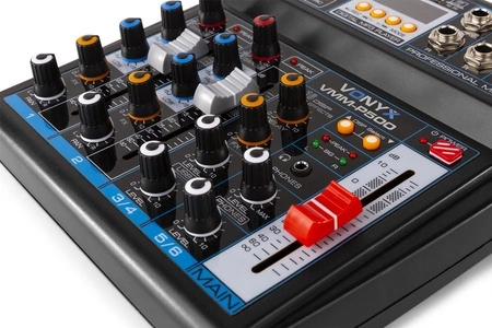 Mikser 4-kanałowy DSP USB MP3 BT VMM-P500 Vonyx+ mikrofon studyjny