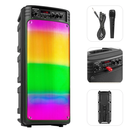 Boombox głośnik mobilny BT BoomBox340 LED mic Fenton
