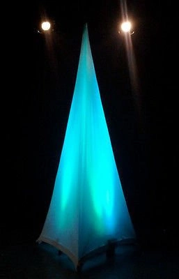 Materiał na statyw kolumnowy LYCRA-STAND-1.2M Biały