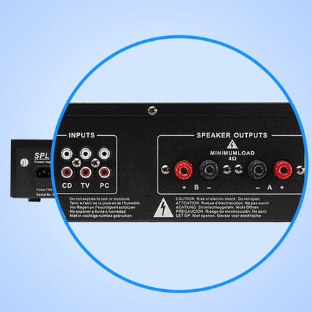 Wzmacniacz 2x 250W Skytec SPL500MP3