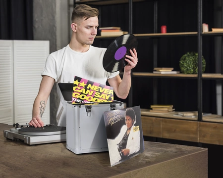 Walizka na płyty winylowe Power Dynamics RC80