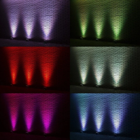 Oświetlacz Bateryjny LED BBP96S Uplight Par 6x12W RGBWA-UV z bezprzewodowym DMX