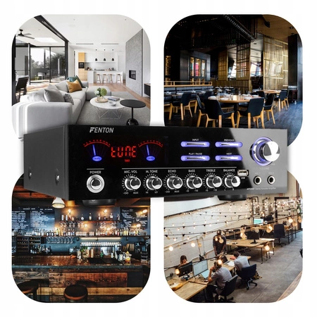 Zestaw stereo Bluetooth Fenton AV120BT o mocy 120W