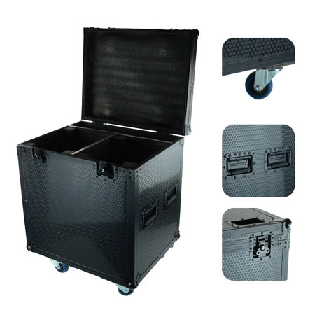 Zestaw: 2x Głowa ruchoma LB300 Beam 300W LED Lucendi+ dedykowane case