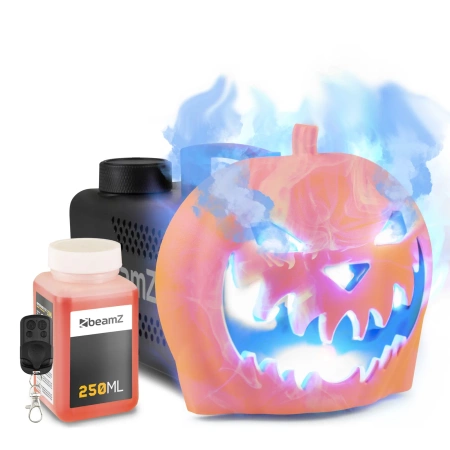 Zestaw Imprezowy: Dyniowa wytwornica dymu z efektami świetlnymi LED