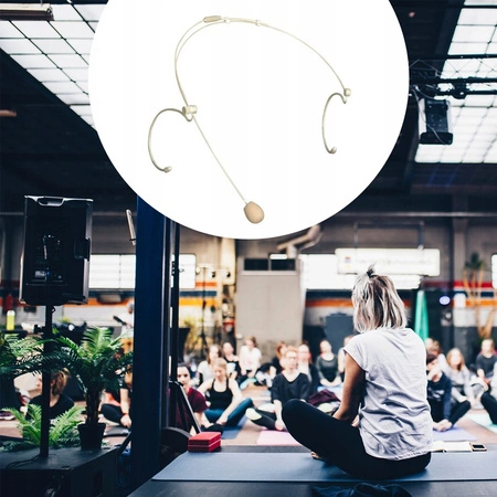 Pojemnościowy mikrofon nagłowny Power Dynamics PDH4