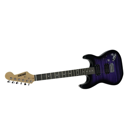 Gitara elektryczna - kompletny zestaw -Golden Guitar STEG-35 Ciemny Fiolet