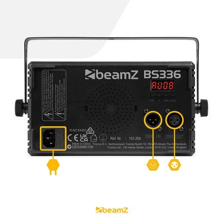 Stroboskop LED RGB+W Combi Beamz