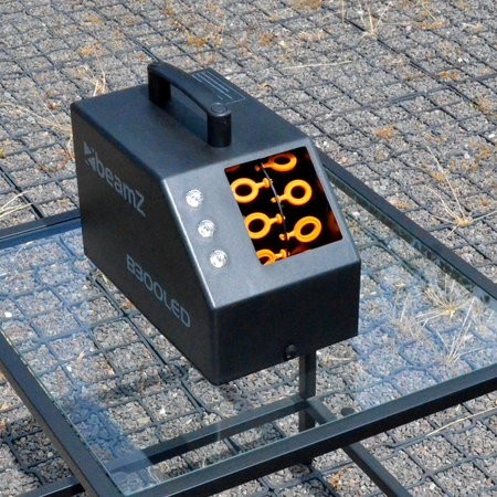 Zestaw: Wytwornica baniek z efektem LED RGB B300LED pilot Beamz+ płyn do baniek 1l