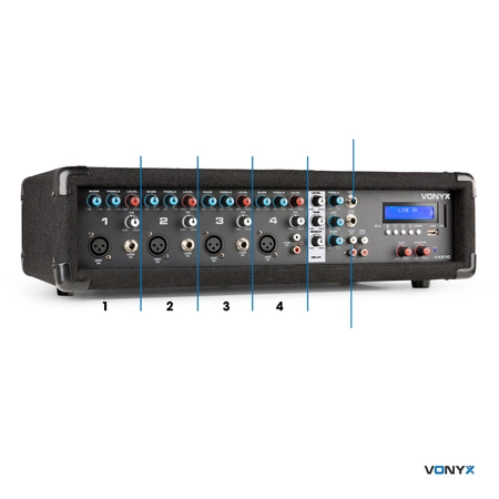 Zestaw nagłośnieniowy 800W VX210 Vonyx