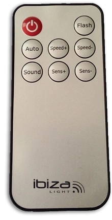 Reflektor LED Ibiza MOON FLOWER akumulator pilot