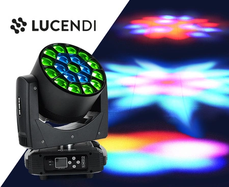 Głowa ruchoma BIGBEE285 19x15W LED Be Eyes Lucendi