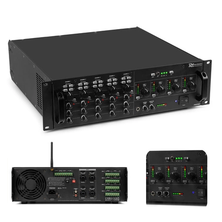 Wzmacniacz 4-strefowy matrycowy 4x 200W PAM2004 Power Dynamics