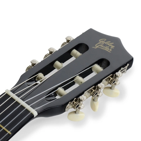 Gitara klasyczna 39" 4/4 czarna+ akcesoria GK39CZ Golden Guitar