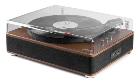 Gramofon RP162 Fenton głośniki BT konwersja brązowy