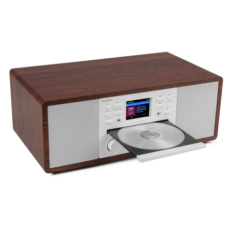 Radio internetowe Avola CD/BT/DAB+/WIFI ciemne drewno Audizio