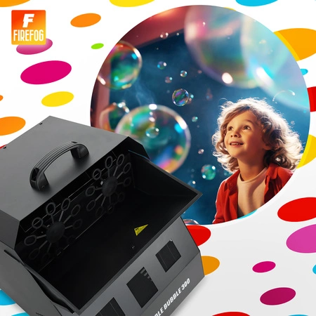 Podwójna wytwornica baniek z pilotem 300W Firefog