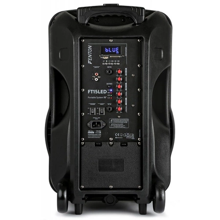 Kolumna mobilna z mikrofonem Fenton FT15LED 15" 800W