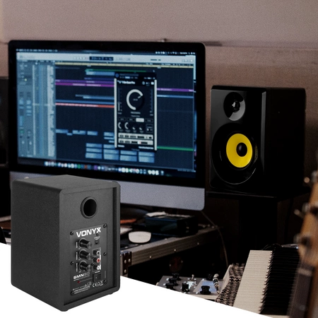 Aktywne monitory studyjne Vonyx SMN30B 60W - czarne