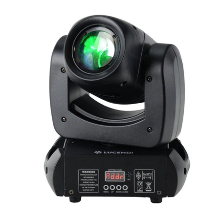 Zestaw: 4x Głowa ruchoma BEAM100 Lucendi + Case