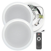 Zestaw nagłośnienia sufitowego do domu biura 2x 6'' 20W 8Ohm bluetooth Audioport