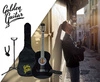 Zestaw: Gitara klasyczna 4/4 38" kolor czarny Golden Guitar+ akcesoria+ 2x statyw+ podnóżek gitarowy