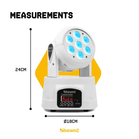 Głowa ruchoma BeamZ MHL74