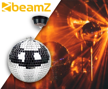 Zestaw: Kula lustrzana MB30M 30cm+ napęd sieciowy