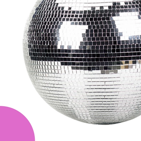 Zestaw: Kula lustrzana 30cm MB30+ napęd sieciowy+ reflektor peflektor pinspot LED 5W