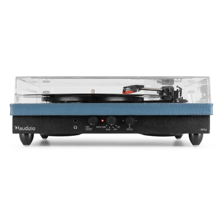 Gramofon RP113D Audizio wejście/wyjście BT niebieski+ winyl