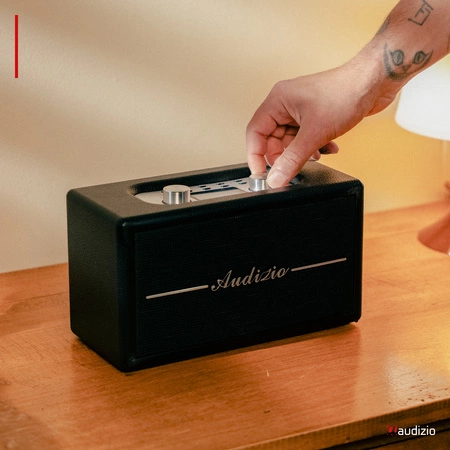 Radio retro DAB FM BT Tune60 Audizio czarne