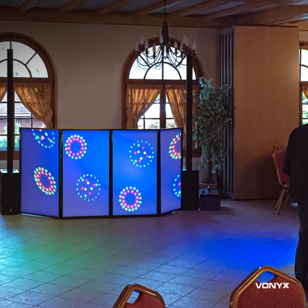 Ekran dla DJ'a Parawan Vonyx DJ Screen