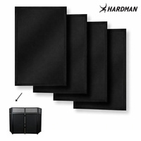 Materiał lycra do stołu DJ DTS3 - czarny/ 4szt