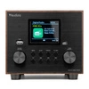 Radio Audizio Vieste DAB+ FM z subwooferem, ciemne drewno