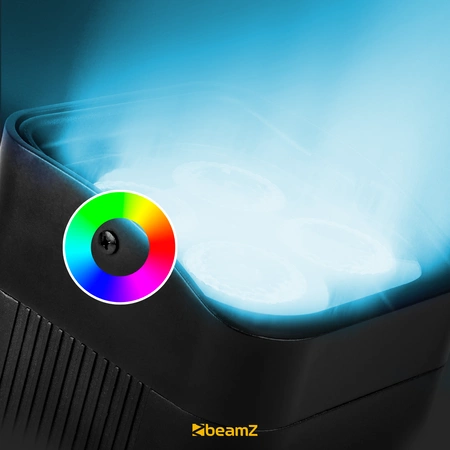 Oświetlacz Bateryjny LED BBP94W Uplight Par 4x12W RGBWA-UV z bezprzewodowym DMX