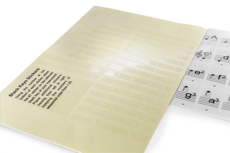 Naklejki na klawisze Klucze KB-KEY-zdejmowane nakładki na klawiaturę