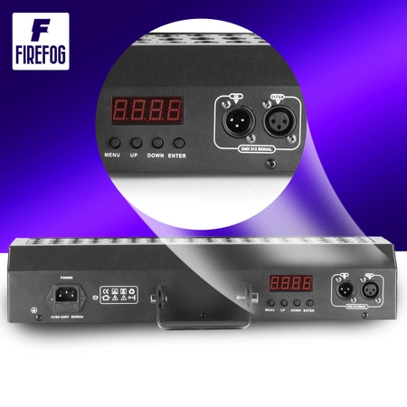 Belka reflektor UV LED BAR 54x 3W Firefog