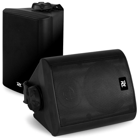 Kolumny instalacyjne dwudrożne 100W - para, kolor czarny