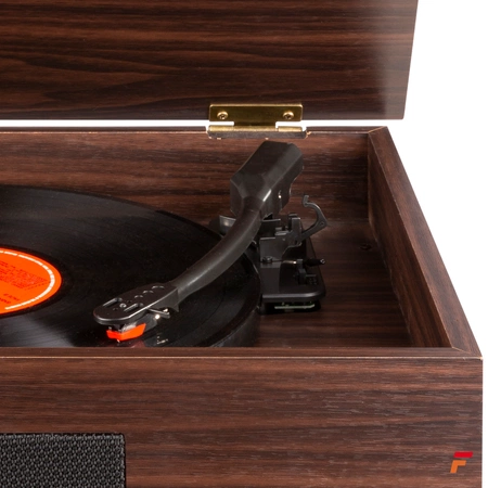 Gramofon RP173 Fenton Vintage USB BT FM brązowy+ winyl gratis