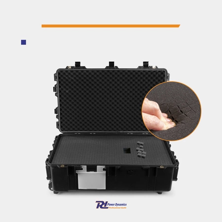 Uniwersalna walizka transportowa case GIGCase42T - IP67 - kolor czarny Power Dynamics