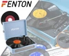 Gramofon w walizce RP118E Fenton wejście/wyjście BT niebieski
