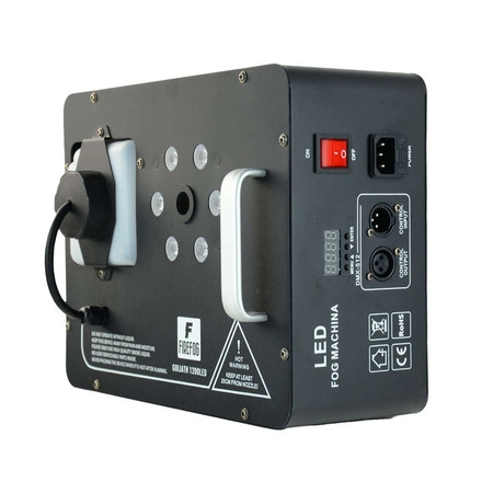 Wytwornica dymu pionowego z LED RGB 1200W Goliath1200LED DMX pilot /Firefog