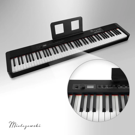 Pianino cyfrowe 88 klawiszy ważonych młoteczkowych Arietta Mielczewski
