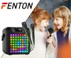 Głośnik Karaoke LED 2x mikrofon KAR50B Fenton Czarny