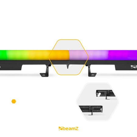 Zestaw 4x Listwa oświetleniowa LED LCB300 36x3W RGBW Beamz